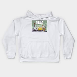 The Good News is we were able to save your leg. Kids Hoodie